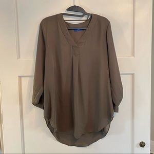 Apt. 9 Hi-Low Tunic in Urban Olive